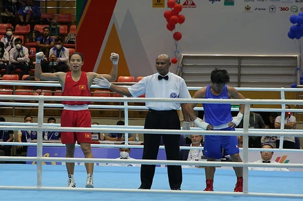 Vương Thị Vỹ giành chiến thắng chung cuộc.