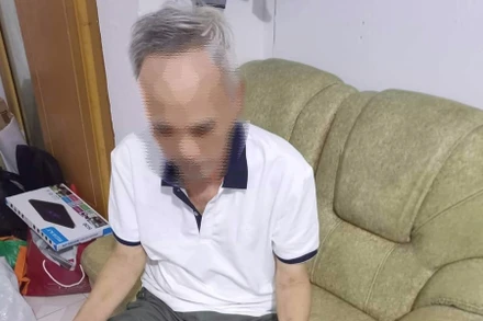 Bệnh nhân đang bình phục sau ca phẫu thuật.