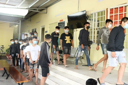 22 đối tượng tham gia hỗn chiến ở Biên Hòa.