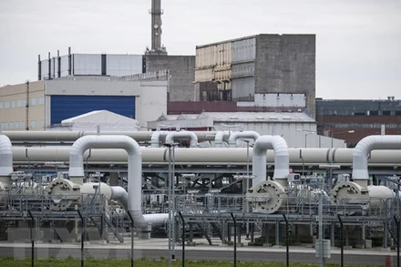 Đường ống dẫn khí đốt từ Nga sang châu Âu. (Ảnh: AFP/TTXVN)