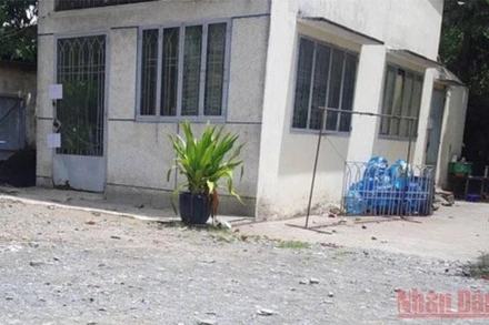 Nơi T. nhận trông giữ trẻ. (Ảnh: CTV)