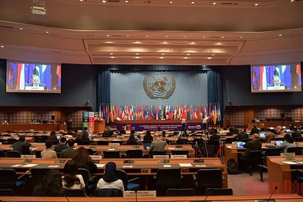 Toàn cảnh phiên họp ESCAP, ngày 27/5.