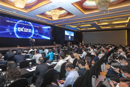 Toàn cảnh phiên khai mạc Diễn đàn Cấp cao Chuyển đổi số Việt Nam - châu Á 2022