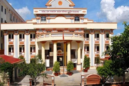 Tòa án nhân dân tỉnh Tiền Giang. (Ảnh minh họa)