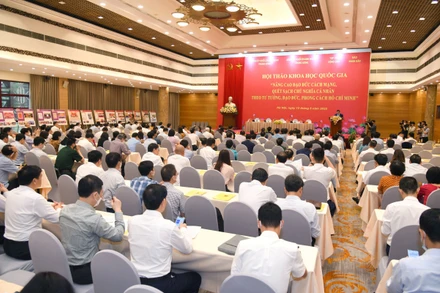 Quang cảnh hội thảo. (Ảnh: Thành Đạt)