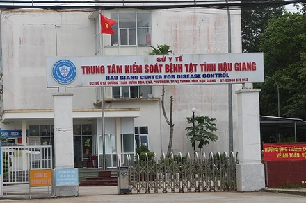 Trụ sở CDC Hậu Giang.