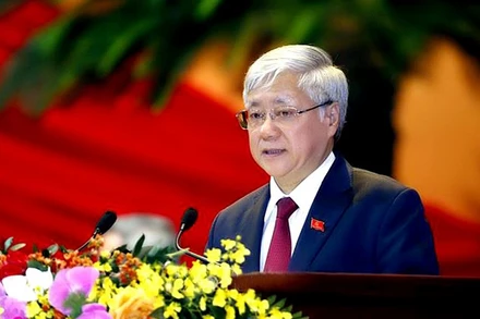 Chủ tịch Ủy ban Trung ương Mặt trận Tổ quốc Việt Nam Đỗ Văn Chiến. (Ảnh: baodantoc.vn)