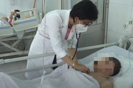 Bệnh nhân được can thiệp, cứu sống kịp thời. 