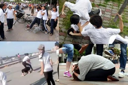 Bạo lực học đường. (Ảnh minh họa)