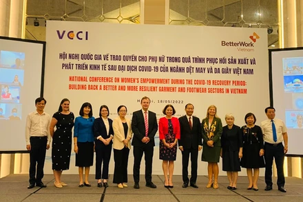 Các đại biểu Việt Nam và quốc tế tham dự hội nghị.