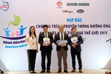 Khởi động chương trình truyền thông hưởng ứng Ngày sức khỏe tiêu hóa thế giới (29/5).