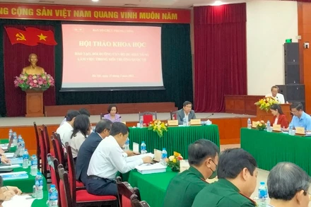 Quang cảnh hội thảo.