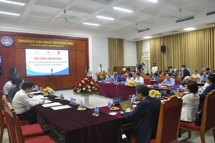 Quang cảnh hội thảo.