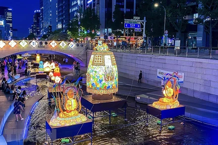 Triển lãm đèn lồng truyền thống Seoul mừng Đại lễ Phật đản