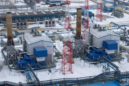 Một cơ sở xử lý khí đốt của Tập đoàn Gazprom (Nga) tại mỏ khí đốt Bovanenkovo trên bán đảo Yamal, Nga. (Ảnh: Reuters)
