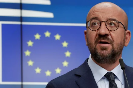 Chủ tịch Hội đồng châu Âu (EC) Charles Michel. (Ảnh: Reuters)