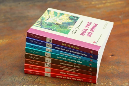 Bộ truyện về Mumi. (Ảnh: NXB Kim Đồng)