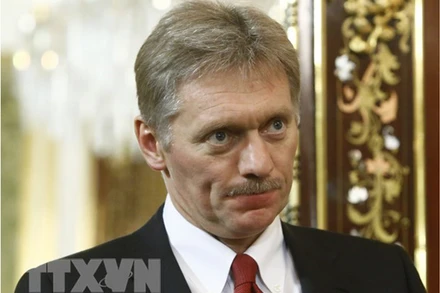 Người phát ngôn Điện Kremlin Dmitry Peskov tại một cuộc họp ở Moskva. (Ảnh: AFP/TTXVN)