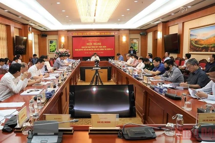 Quang cảnh hội nghị.