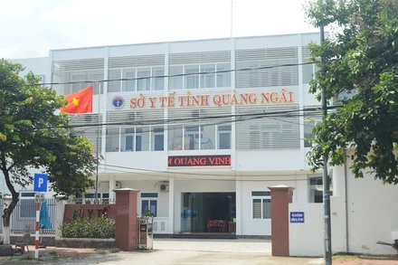 Trụ sở Sở Y tế tỉnh Quảng Ngãi. 