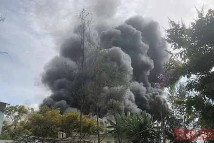 Hiện trường vụ cháy