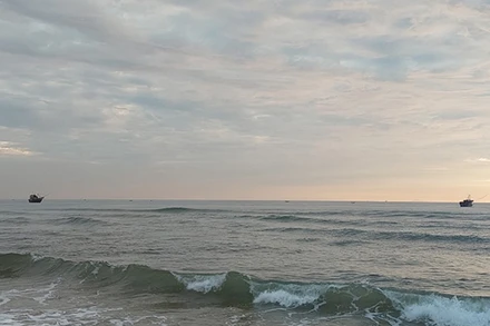 Khu vực biển huyện Núi Thành.