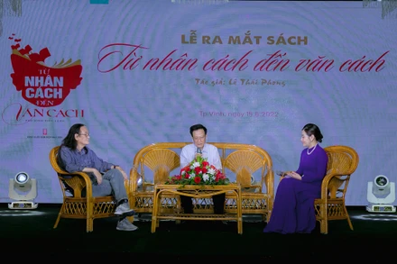 Lễ ra mắt sách "Từ nhân cách đến văn cách".