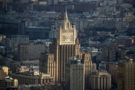 Tòa nhà Bộ Ngoại giao Nga. (Ảnh: TAS)