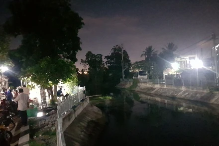 Đoạn kênh nơi xảy ra sự việc đau lòng.