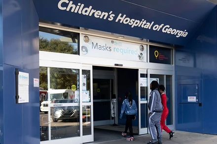 Bệnh viện Nhi Georgia tại Mỹ. (Ảnh: Reuters)