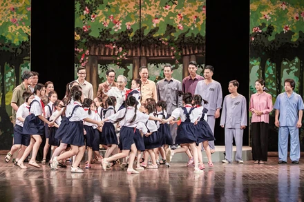 Vở diễn khắc họa đậm nét hình tượng Bác Hồ.