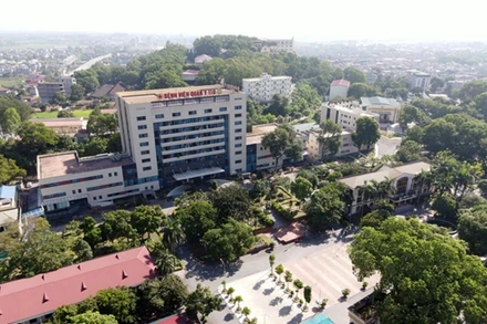 Quang cảnh Bệnh viện Quân y 110. (Ảnh: QĐND)