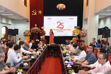 Quang cảnh Lễ kỷ niệm. (Ảnh: THÀNH ĐẠT)