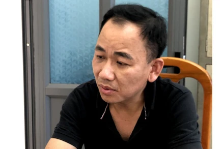 Phạm Văn Nam tại Cơ quan Công an TP Phan Thiết (Bình Thuận).