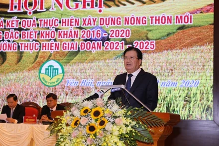 Phó Thủ tướng phát biểu tại Hội nghị.