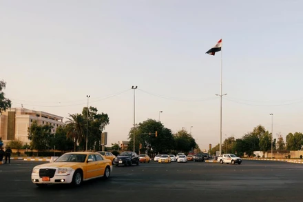 Vùng Xanh ở thủ đô Baghdad. (Ảnh: Reuters)