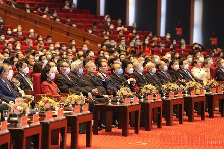 Các đại biểu tham dự đại hội. (Ảnh: THỦY NGUYÊN)