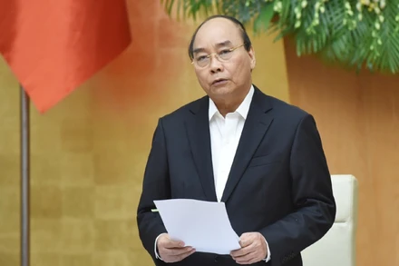 Thủ tướng Nguyễn Xuân Phúc chủ trì họp Chính phủ thường kỳ tháng 11.