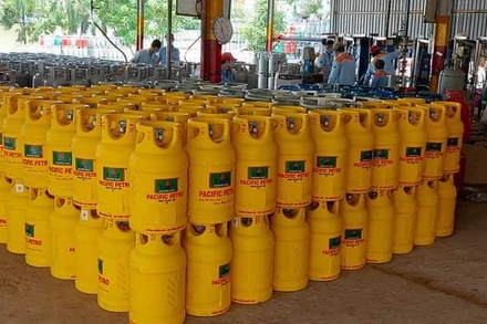 Giá gas tại TP Hồ Chí Minh tăng đầu năm mới