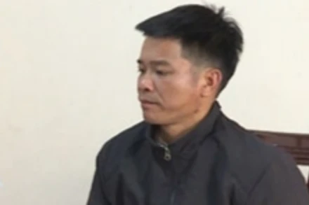 Lò Văn Cường bị tạm giữ hình sự để điều tra. 