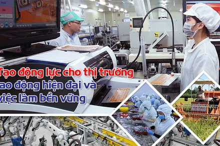 Tạo động lực cho thị trường lao động hiện đại và việc làm bền vững