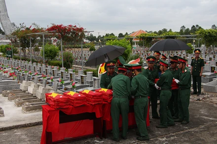 Đưa các anh về nơi an nghỉ.