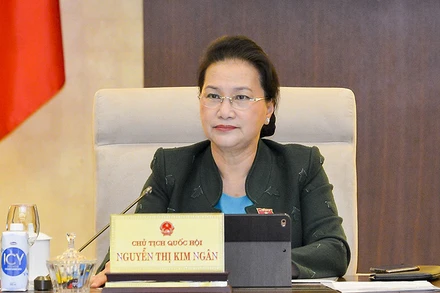 Chủ tịch Quốc hội Nguyễn Thị Kim Ngân.