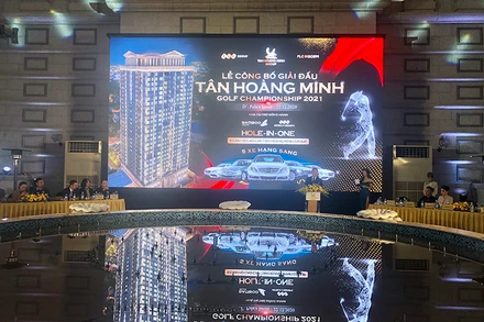 Hơn 1.000 vận động viên sẽ tranh tài tại Giải golf Tân Hoàng Minh championship 2021.