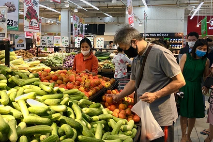 Tổng giá trị hàng hóa phục vụ Tết trên địa bàn Hà Nội ước khoảng 39.400 tỷ đồng.