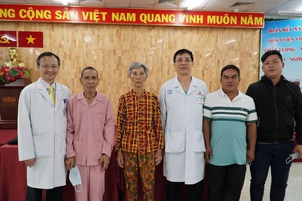 Bệnh nhân bình phục hoàn toàn sau phẫu thuật. 