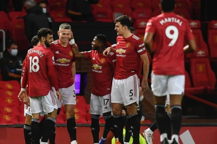 Chiến thắng 6-2 chưa đủ để khẳng định MU có thể cạnh tranh danh hiệu. (Ảnh: Getty Images)