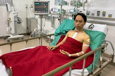 Hiện tại, bệnh nhân H đã tự thở, các chỉ số huyết động và sinh hóa ổn định, chức năng tim tốt.