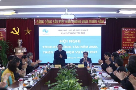 Hội nghị tổng kết công tác năm 2020, triển khai nhiệm vụ năm 2021 của Cục Sở hữu trí tuệ, Bộ Khoa học và Công nghệ.