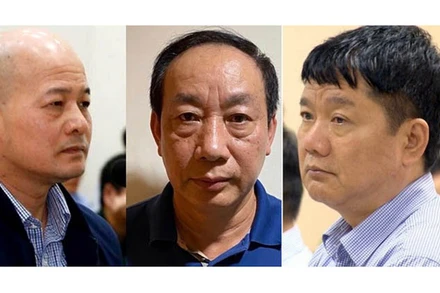 Các bị cáo bị xét xử do sai phạm đến việc bán quyền thu phí trên tuyến cao tốc TP Hồ Chí Minh - Trung Lương.